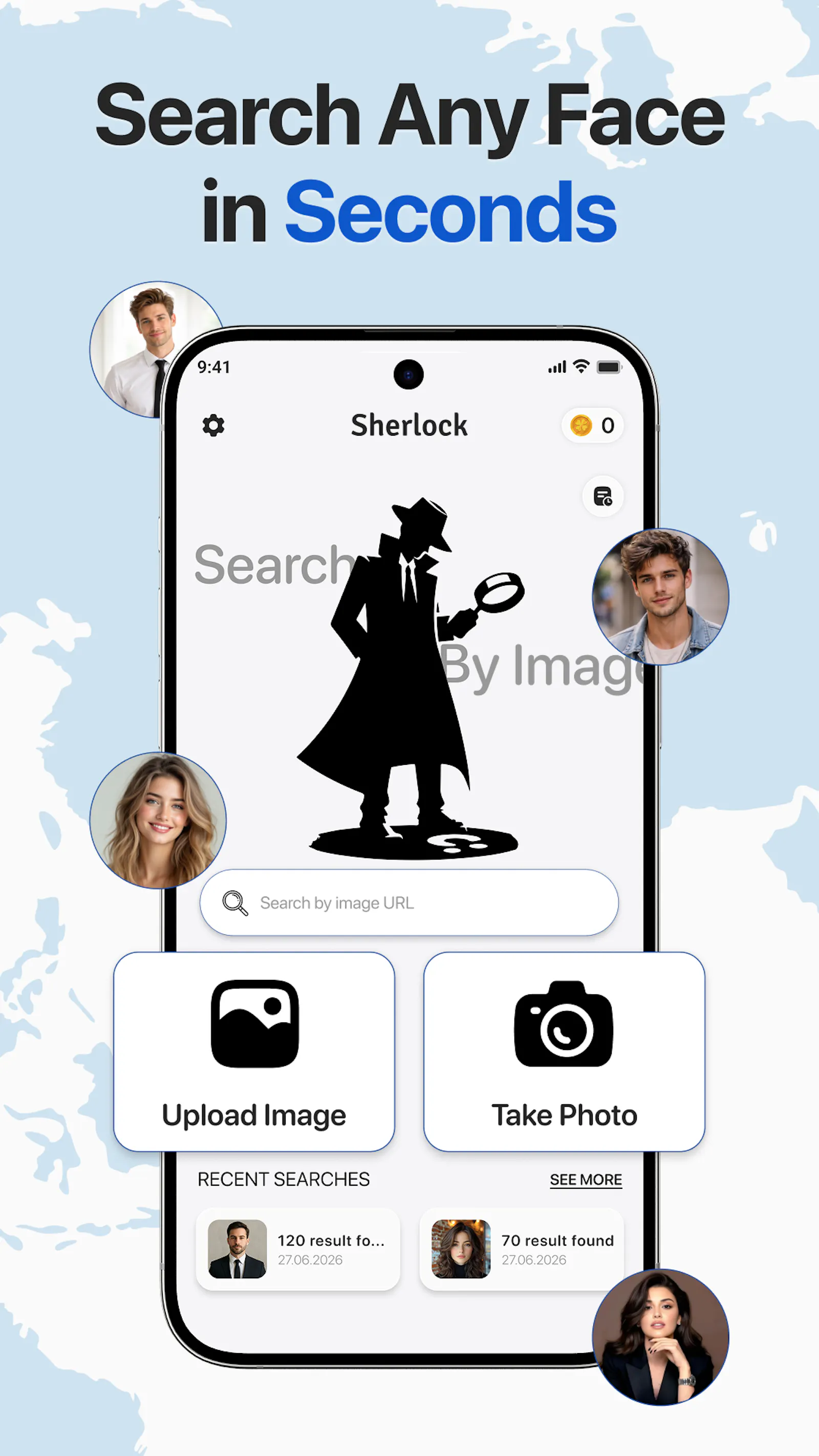 Sherlock - AI Face Search screenshot 1