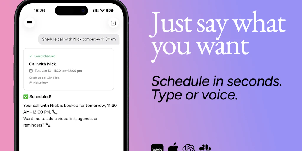 Callum:團隊專用 AI 日曆助理 – 強化您的日曆