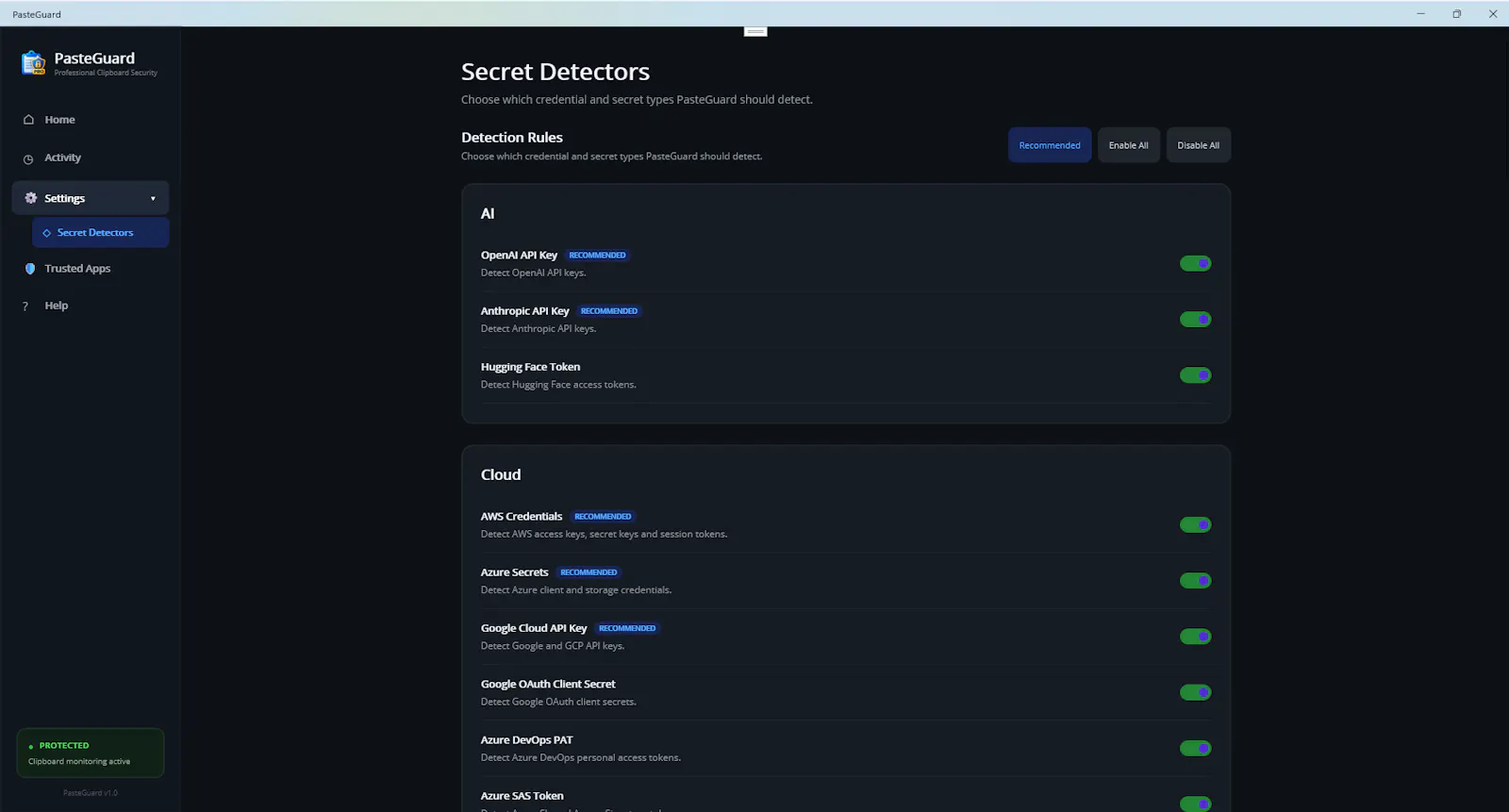 PasteGuard screenshot 8