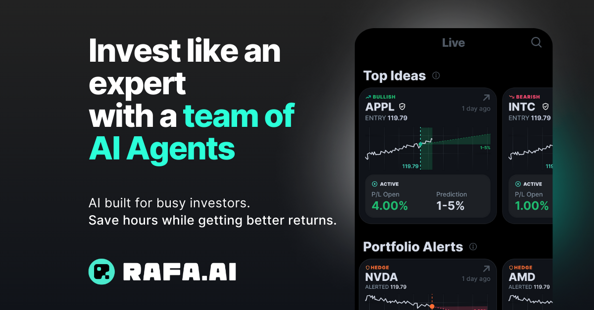 startuptile RAFA-A team of AI-powered investment experts in your pocket