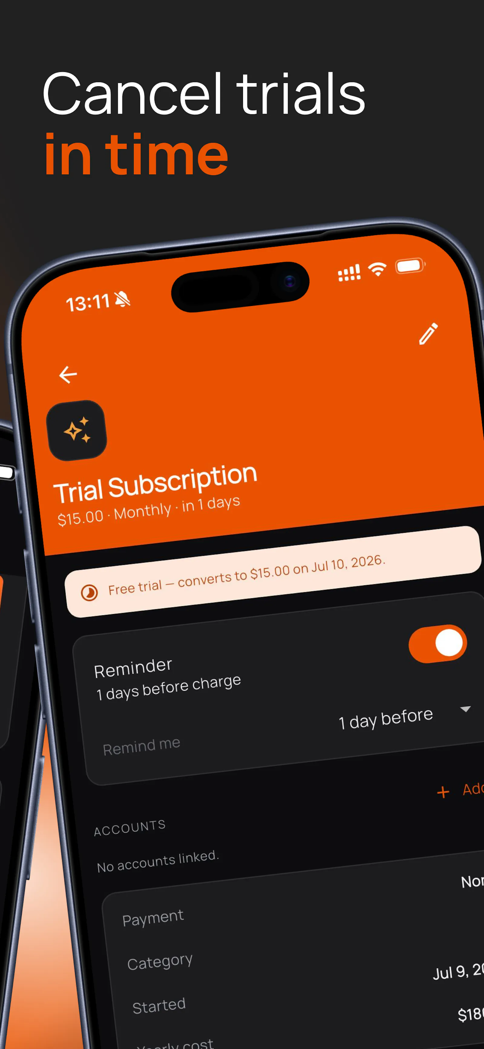  Pruner – Subscriptions Tracker screenshot 4