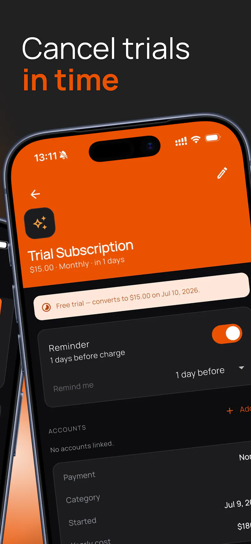  Pruner – Subscriptions Tracker screenshot 4