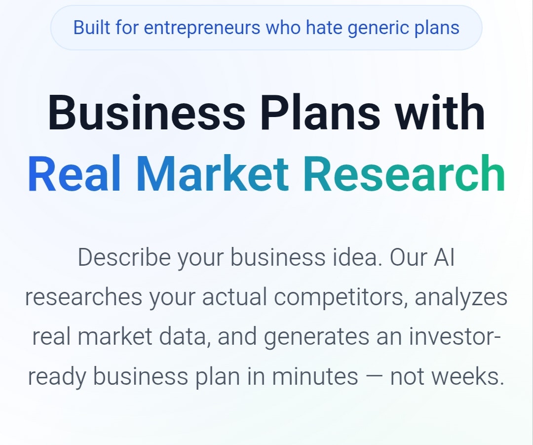 BizPlan Genius gallery image