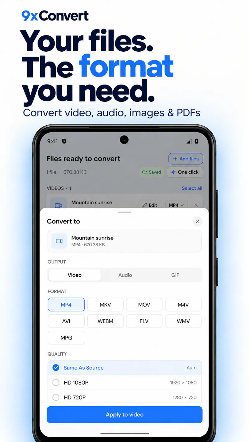 9xConvert screenshot 2