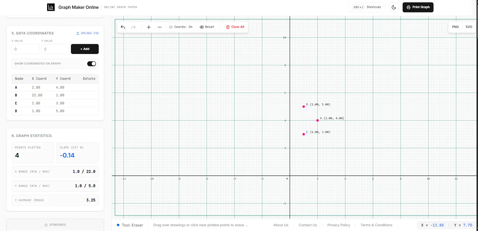 Graph Maker Online screenshot 4