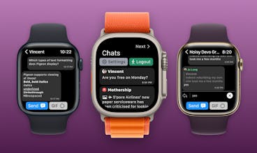 Pigeon, a watchOS Telegram Client app. gallery image