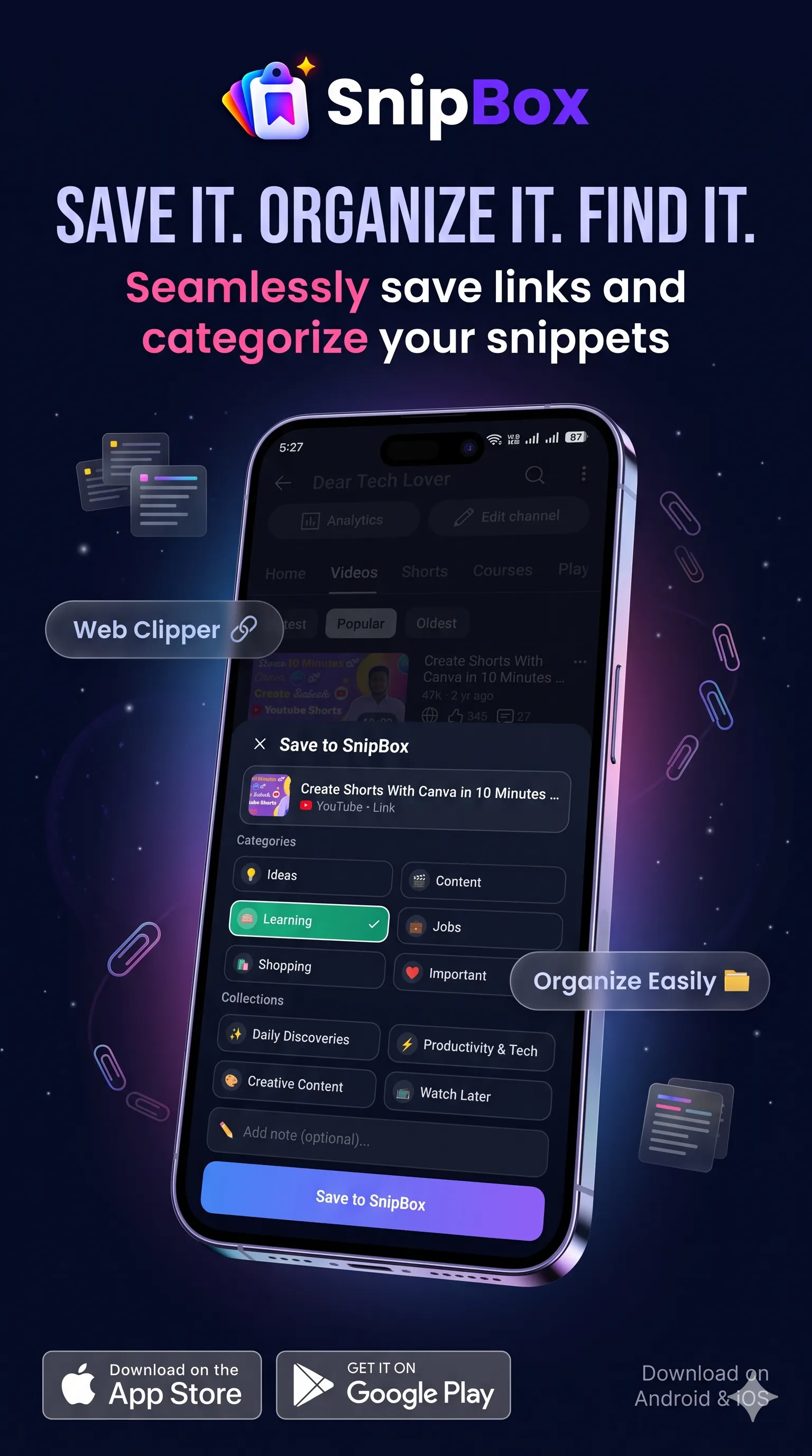 SnipBox gallery image