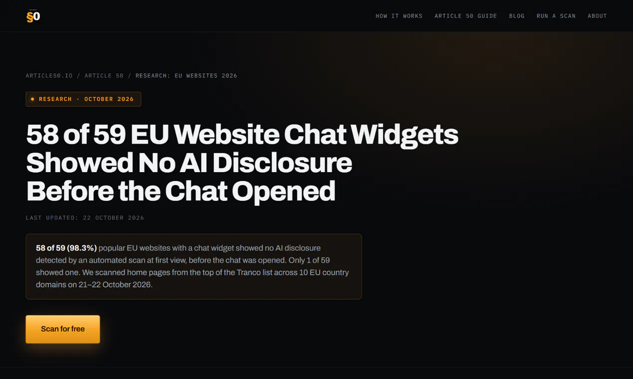 Article50.io gallery image