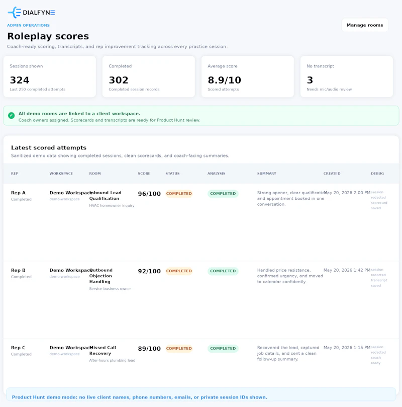 Dialfyne screenshot 2
