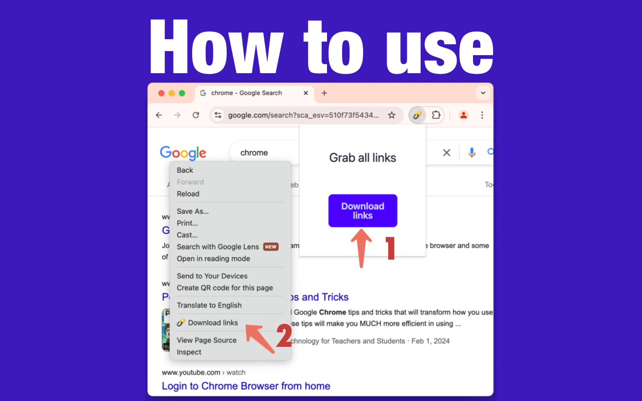 Link Grabber media 2