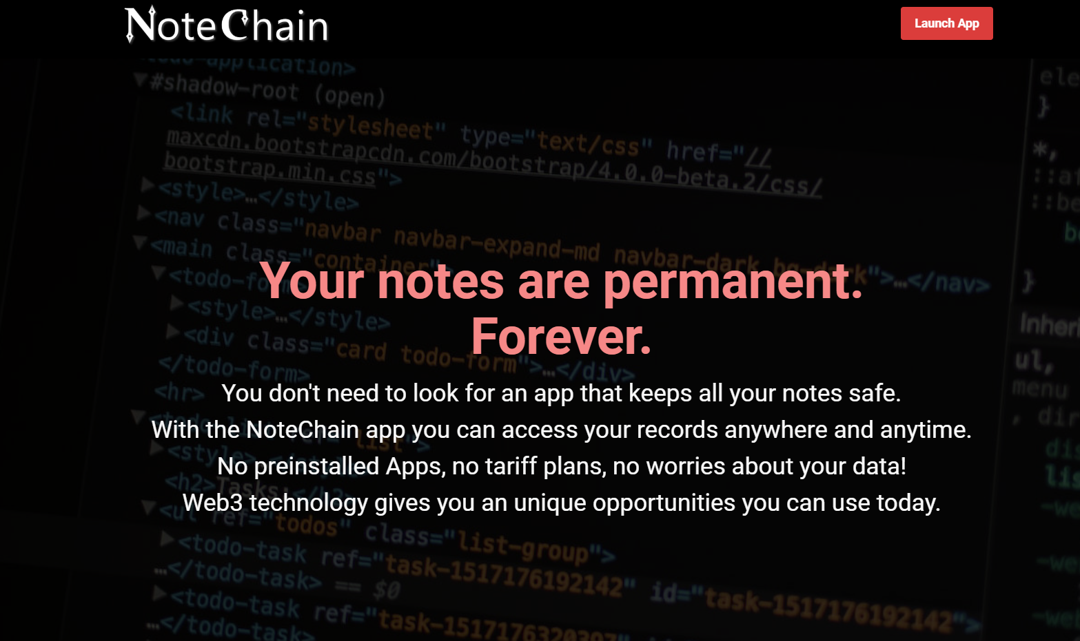 NoteChain media 2