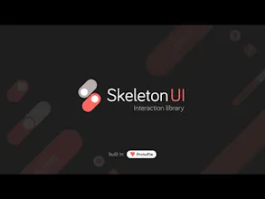 Skeleton UI gallery image