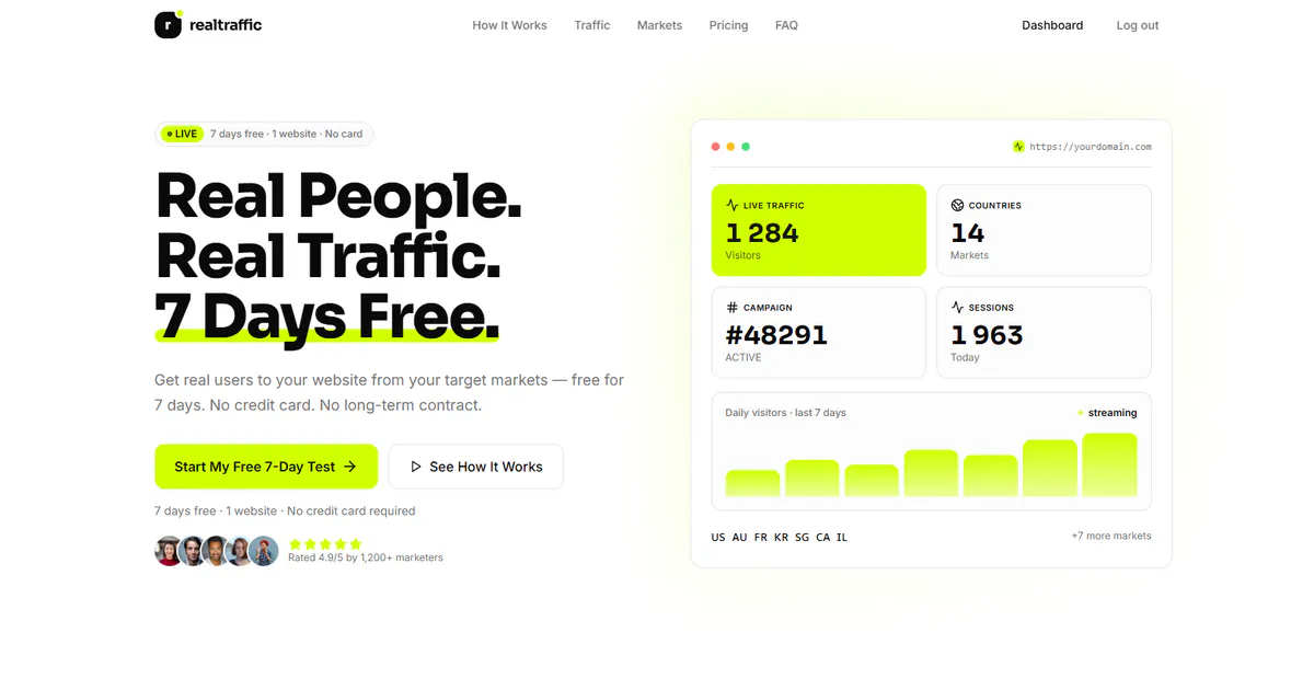 RealTraffic.site gallery image