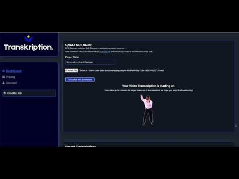 Transkription.io gallery image
