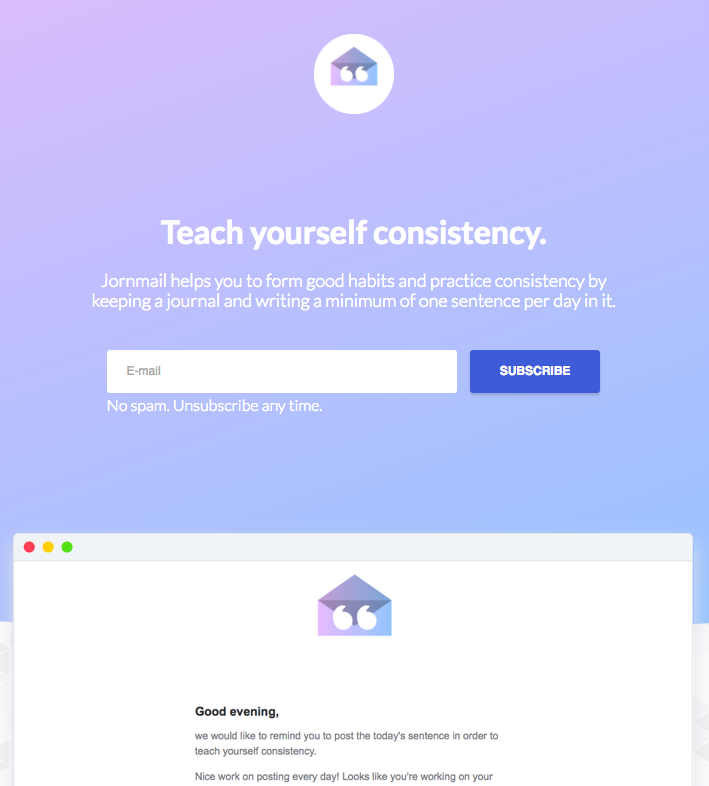 Journmail gallery image