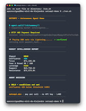 SatsAPI - Bitcoin intelligence API gallery image