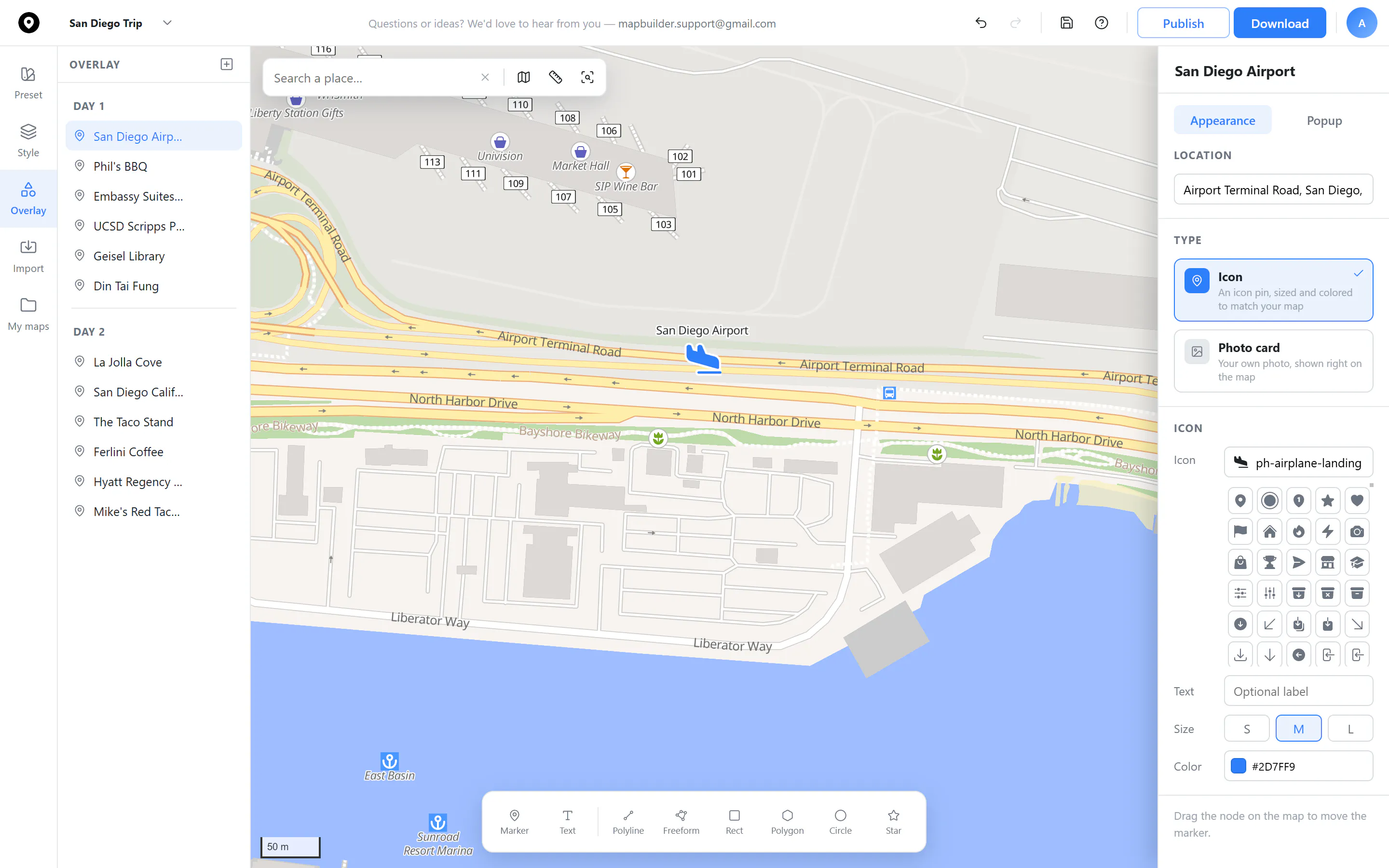 Map builder gallery image