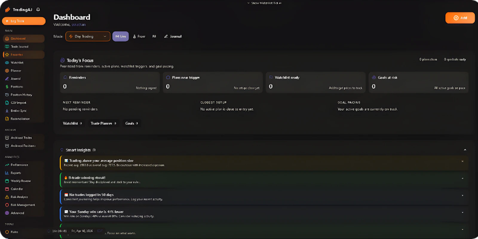 TradingAJ screenshot 2