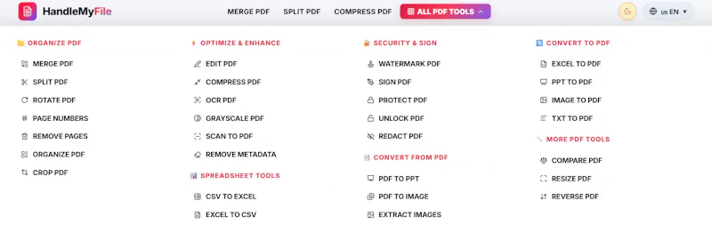 HandleMyFile screenshot 2