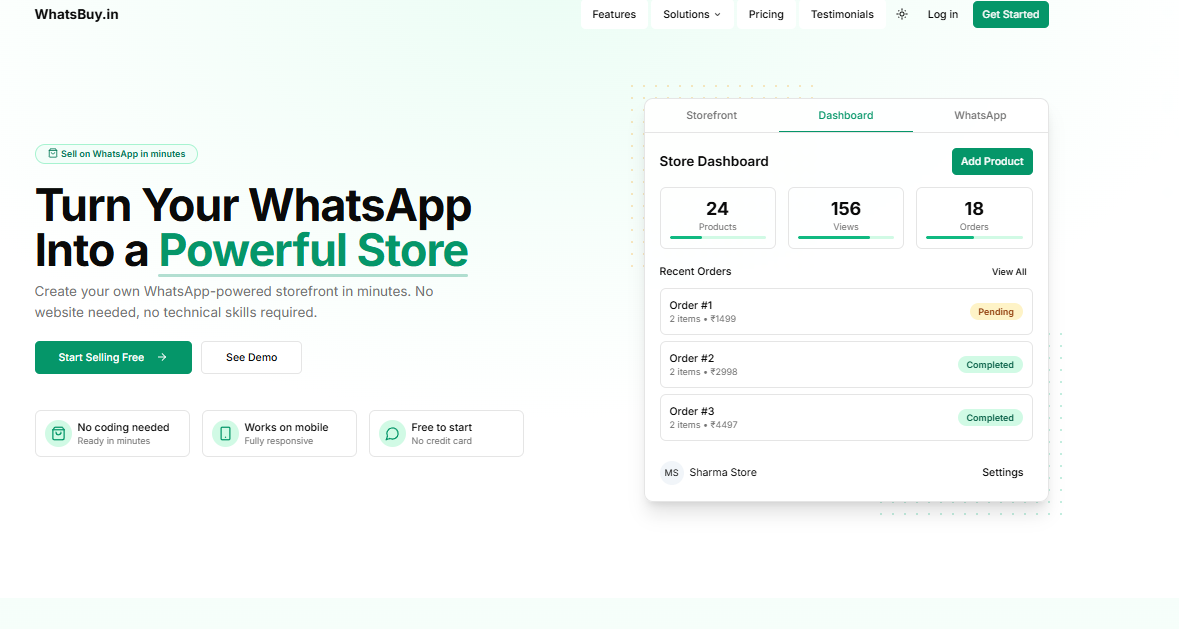 WhatsBuy - Verwandeln Sie Ihren WhatsApp in ein mächtiges Geschäft Medien 1