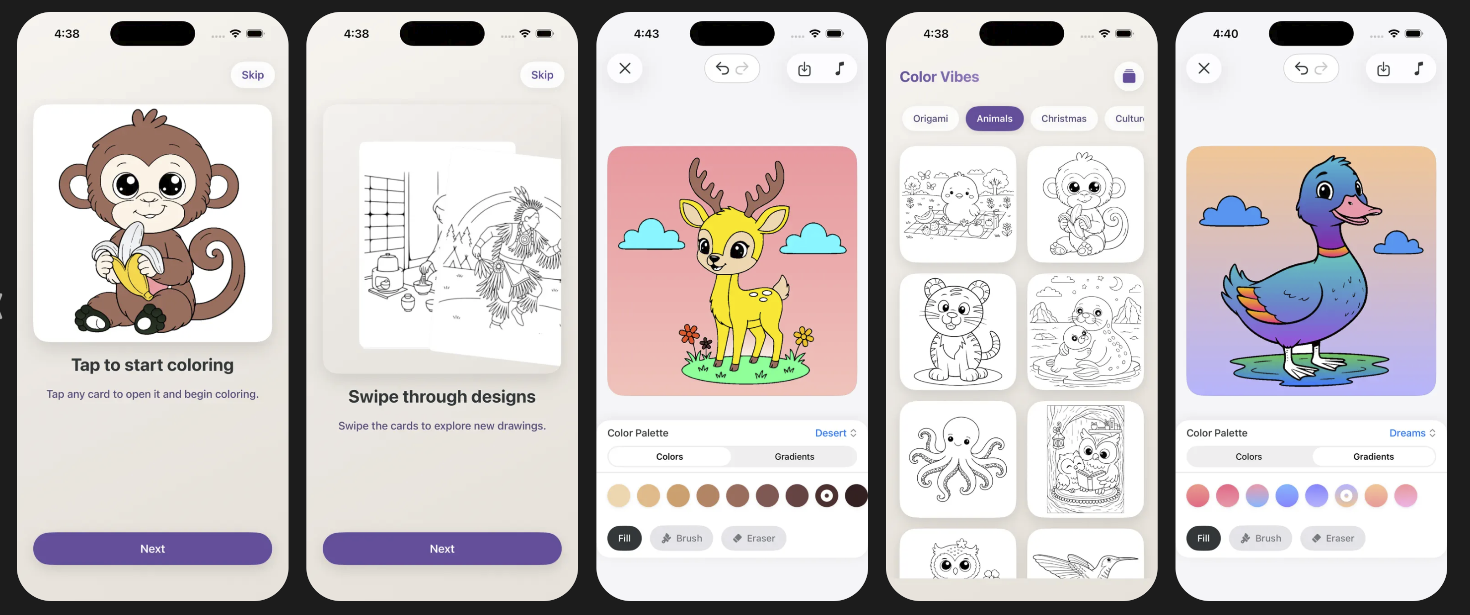 Color Vibes: AI Coloring Book gallery image