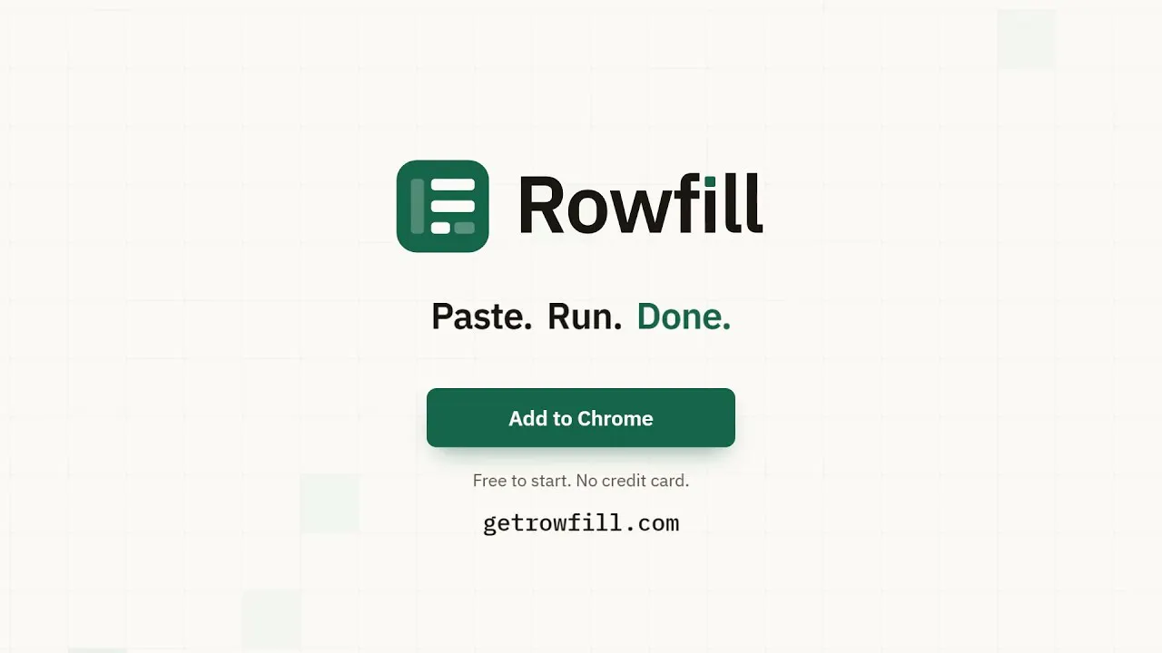 Rowfill gallery image
