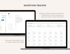 Weight Loss Tracker Notion Template gallery image