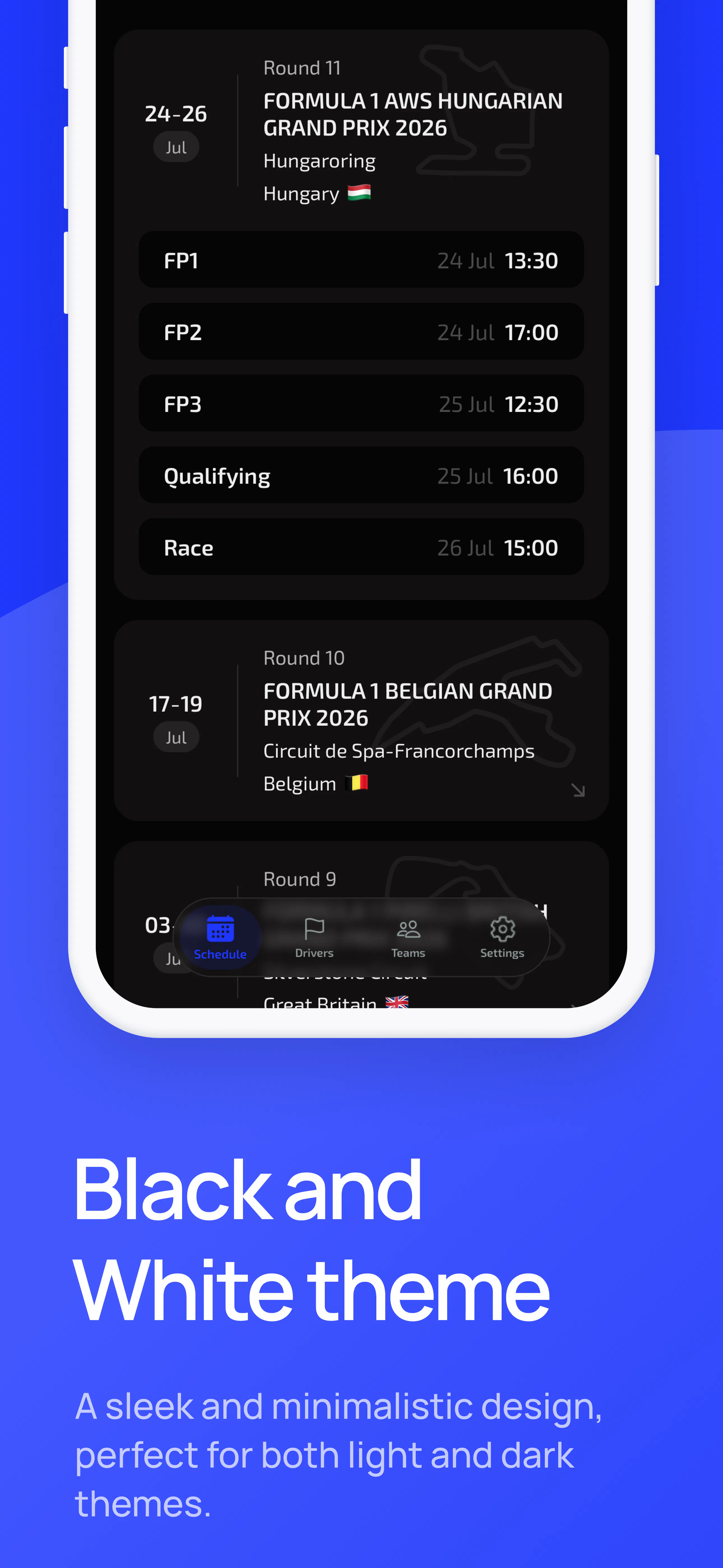 PlanB – F1 Companion App 2026 gallery image