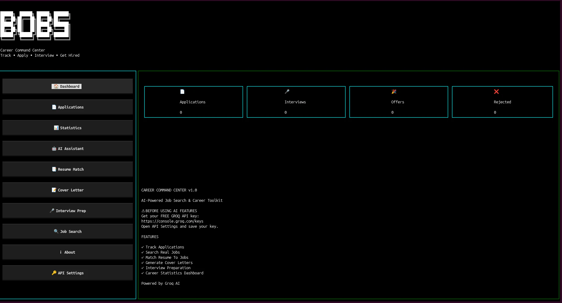 Career Command Center screenshot 2