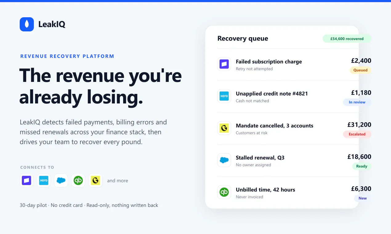 LeakIQ - Detect. Manage. Recover. gallery image