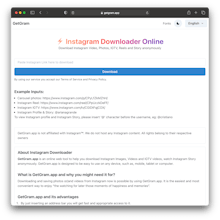 GetGram.app -Online Instagram Downloader gallery image