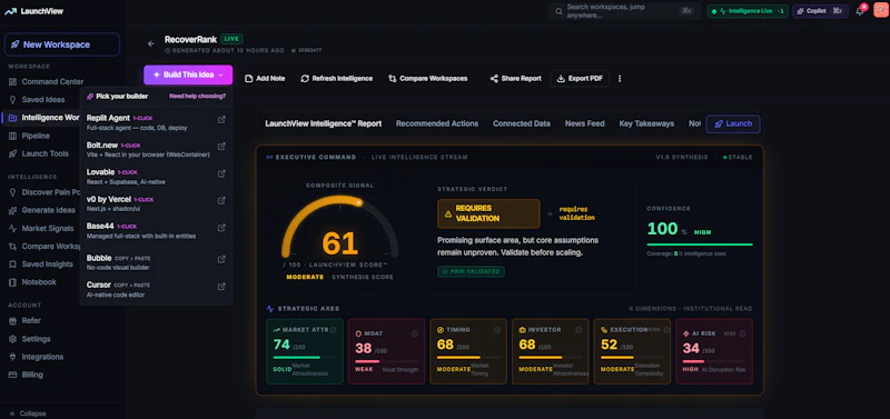 LaunchView  screenshot 2