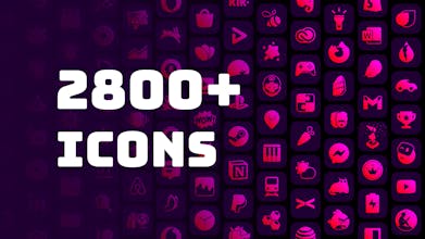 CyberGLAM - iOS 14 & Android icon pack gallery image