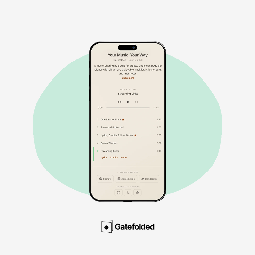 Gatefolded gallery image