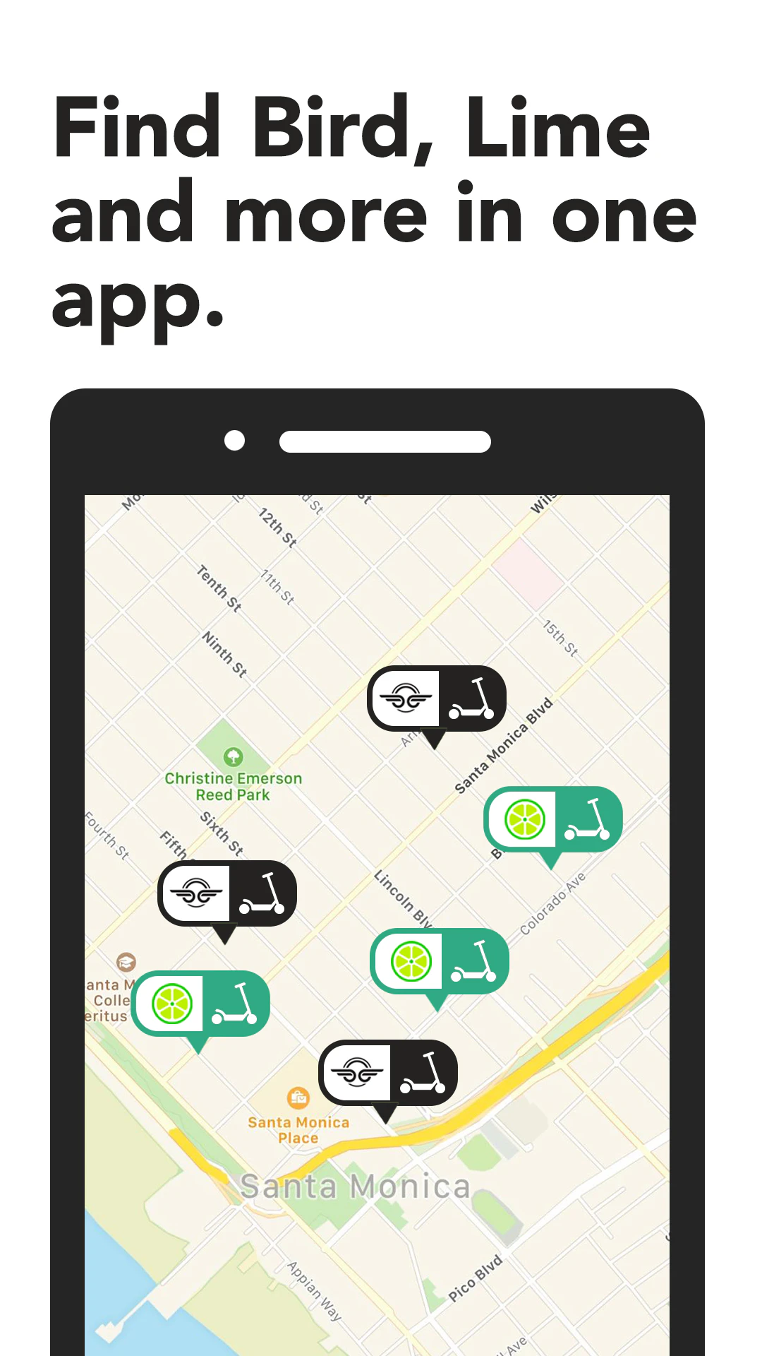Scooter Map Image