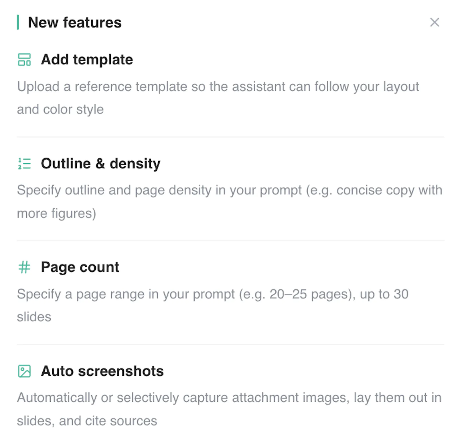 Noah AI Slides Feature screenshot 1