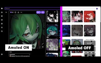Pinterest AMOLED Theme gallery image