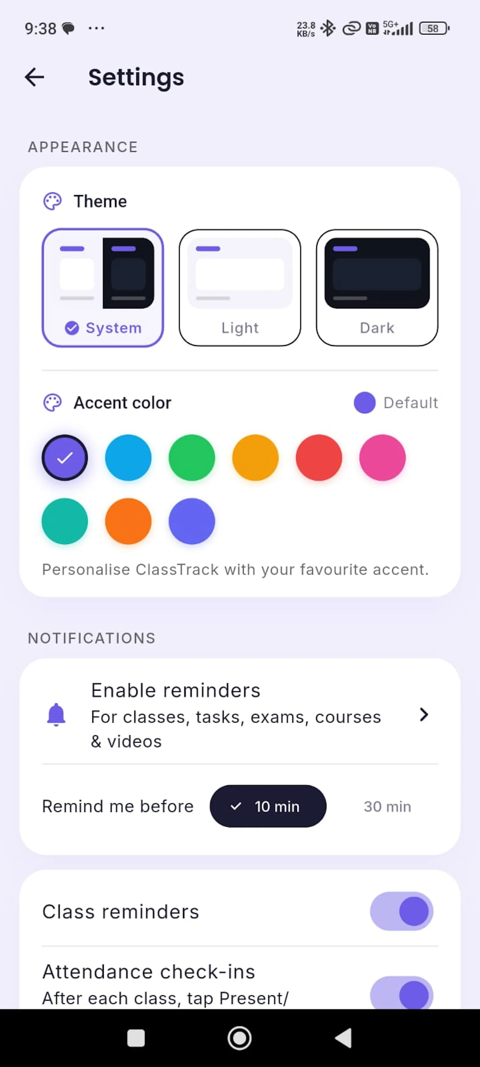 ClassTrack screenshot 14