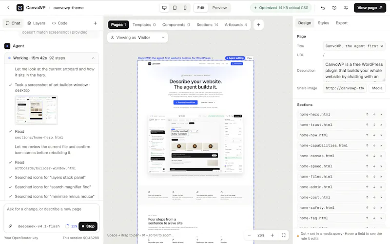 CanvoWP screenshot 2