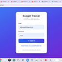 Budget Tracker