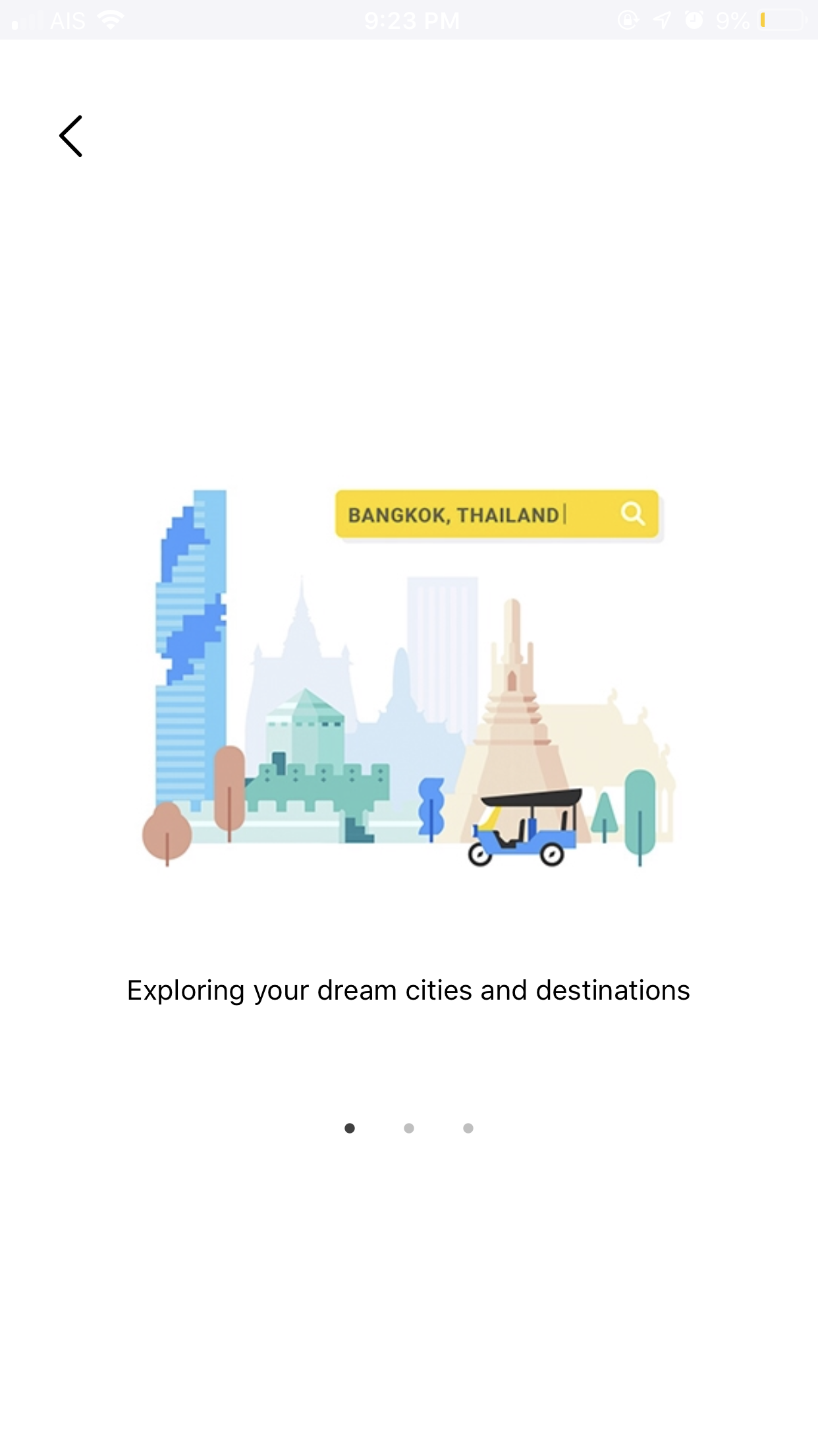 SNEAK Travel Web App gallery image