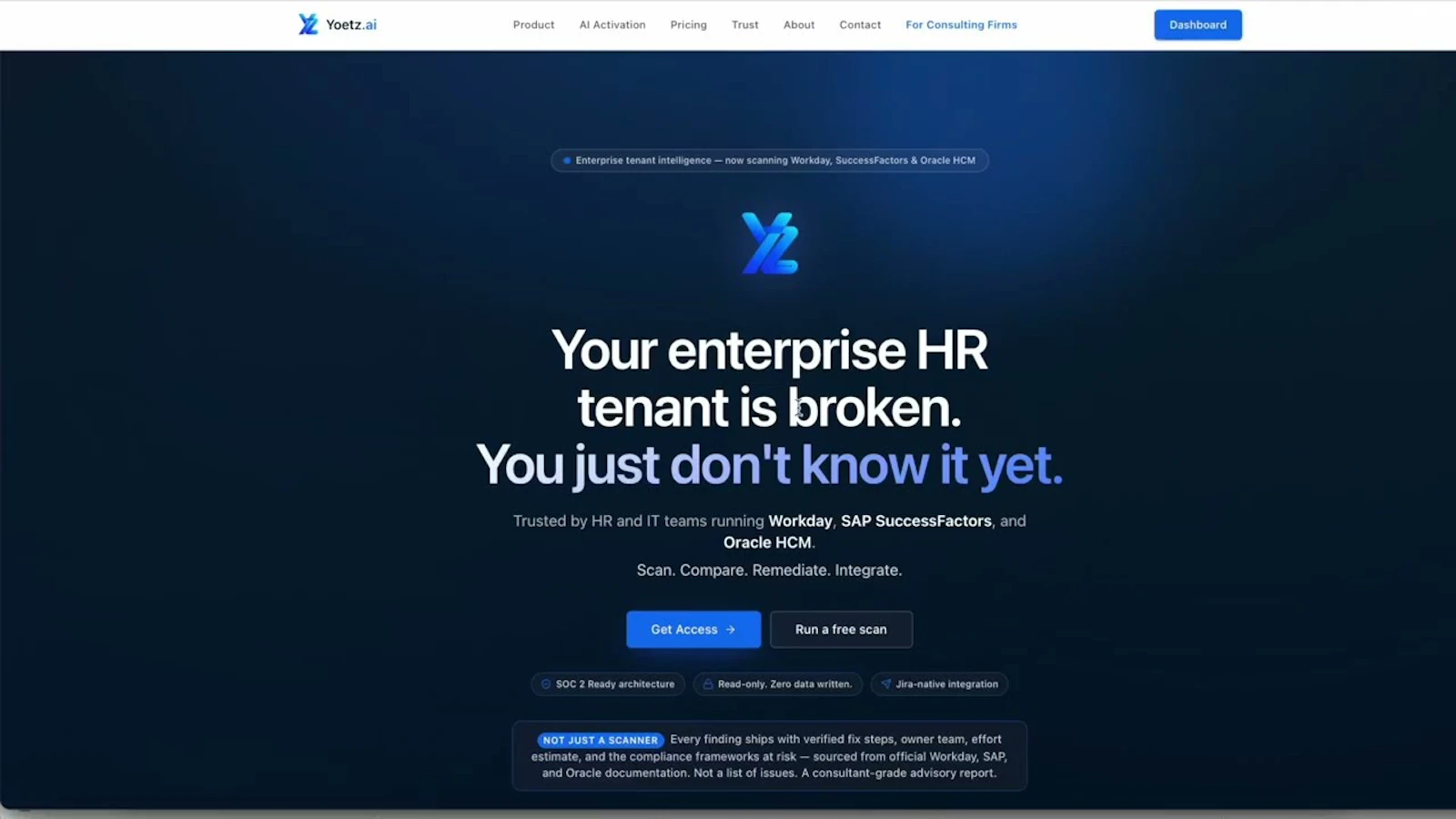 Yoetz - Enterprise tenant intelligence screenshot 1 (video preview)