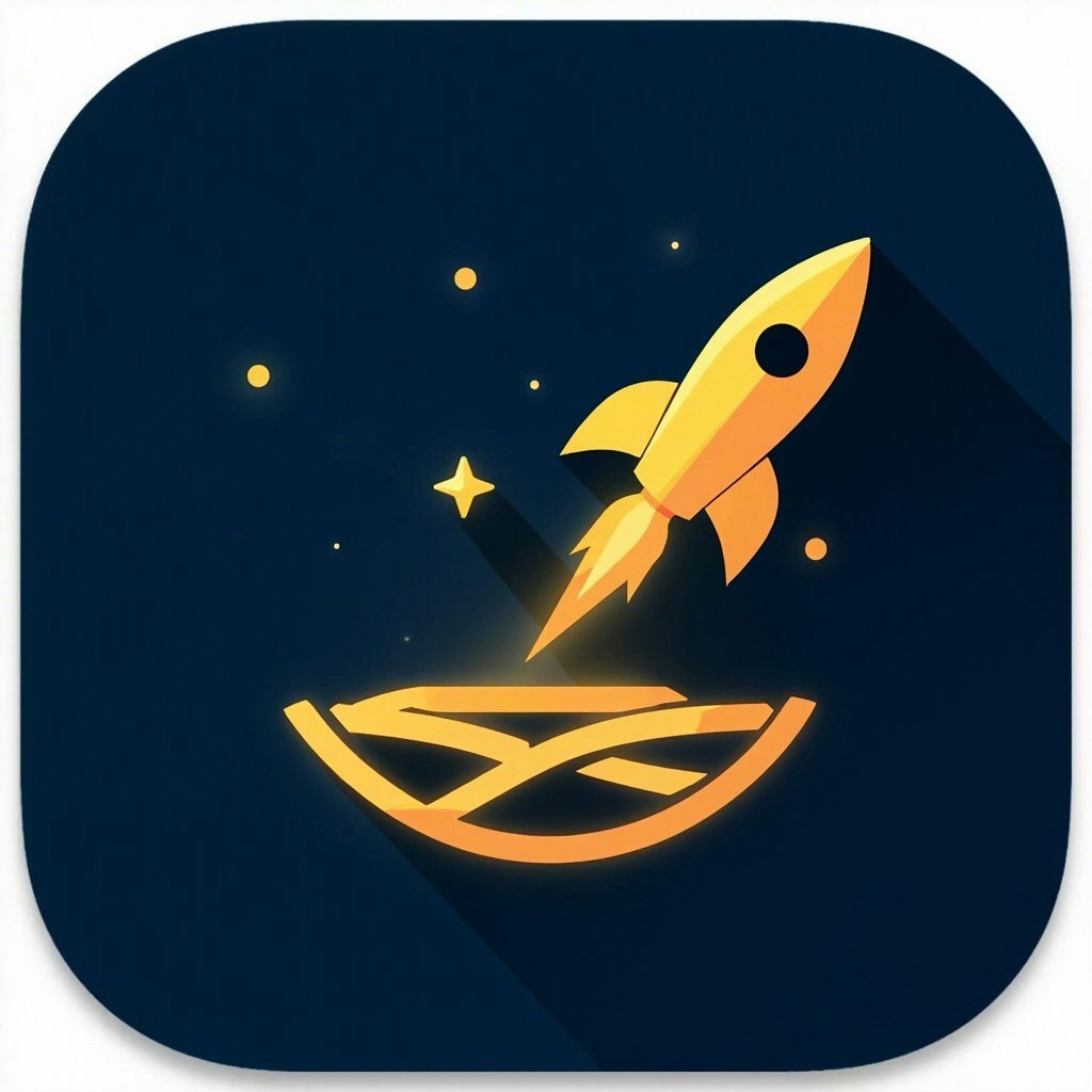 LaunchingNests - Product Hunt launch logo and brand identity