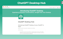 ChatGPT Desktop Hub media 1