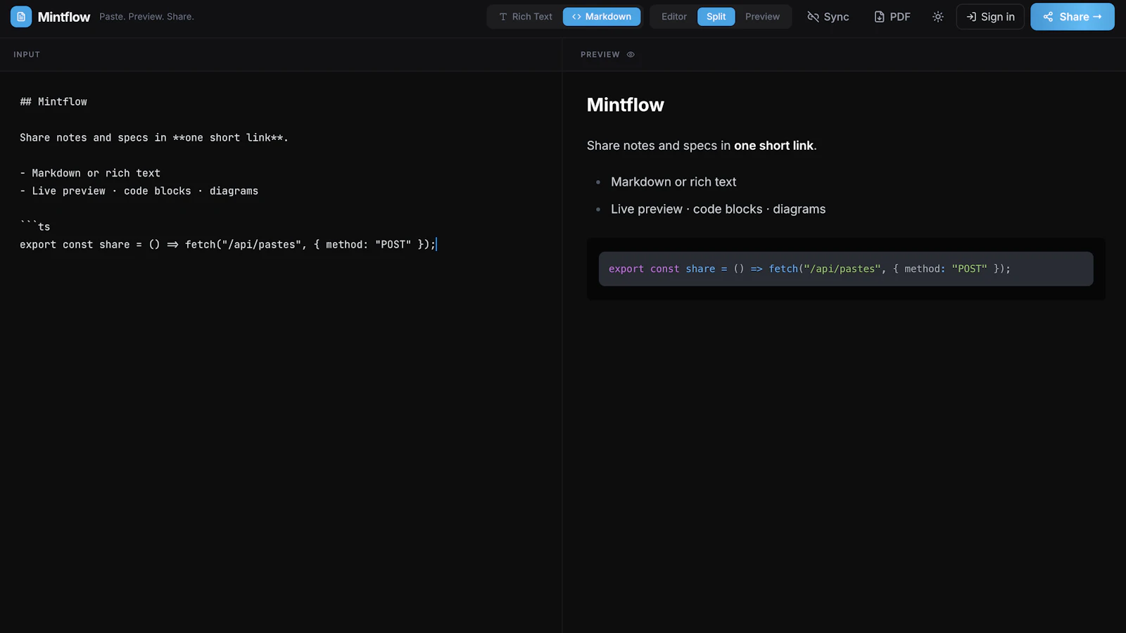 Mintflow screenshot 3