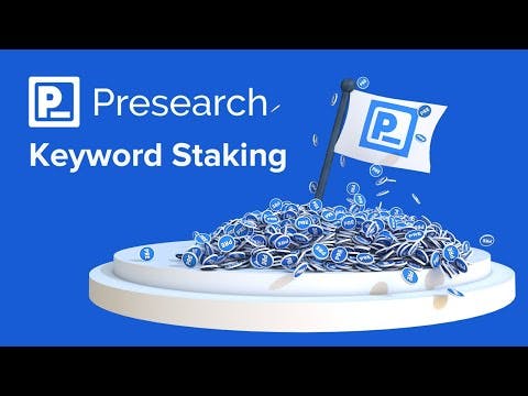 Presearch - Keyword Staking media 1