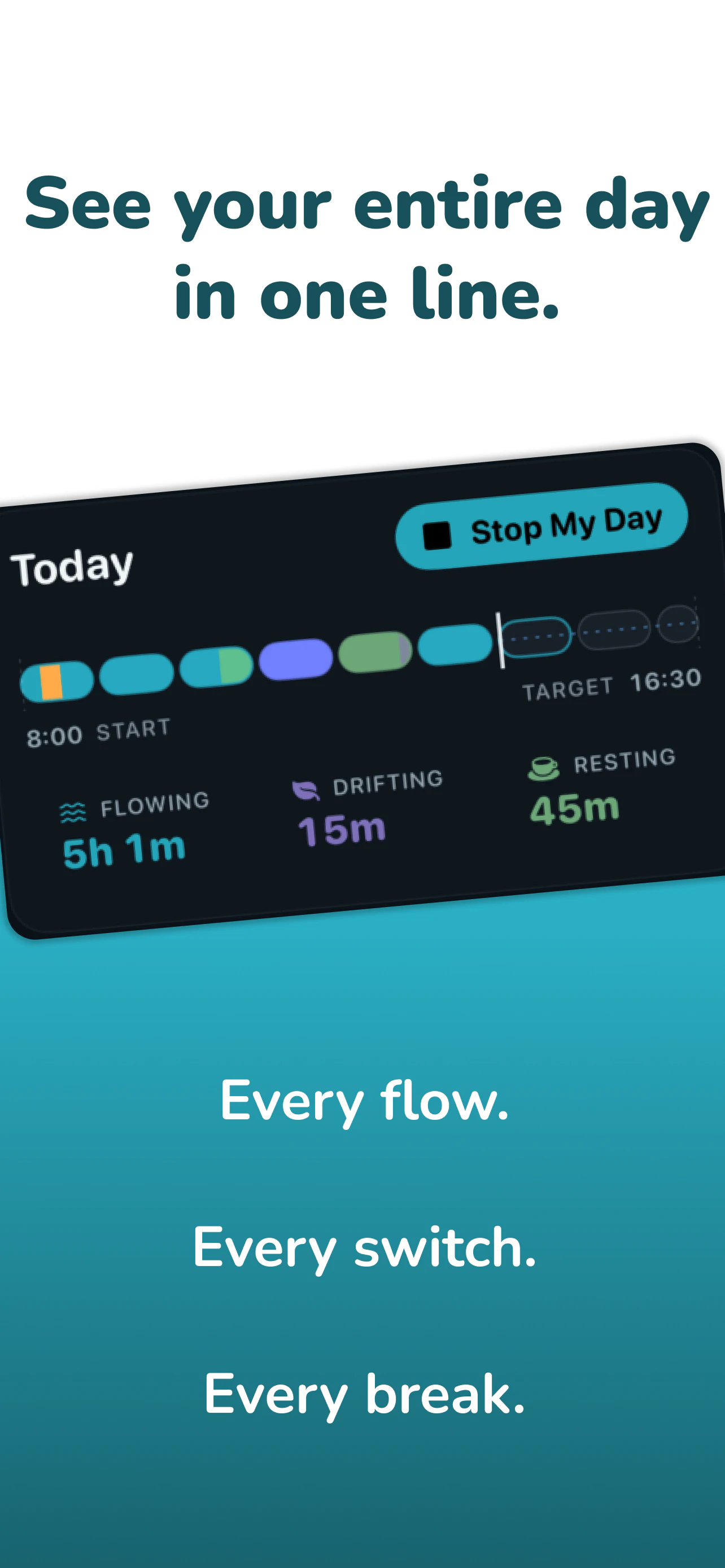 Flows · Time Tracker screenshot 2