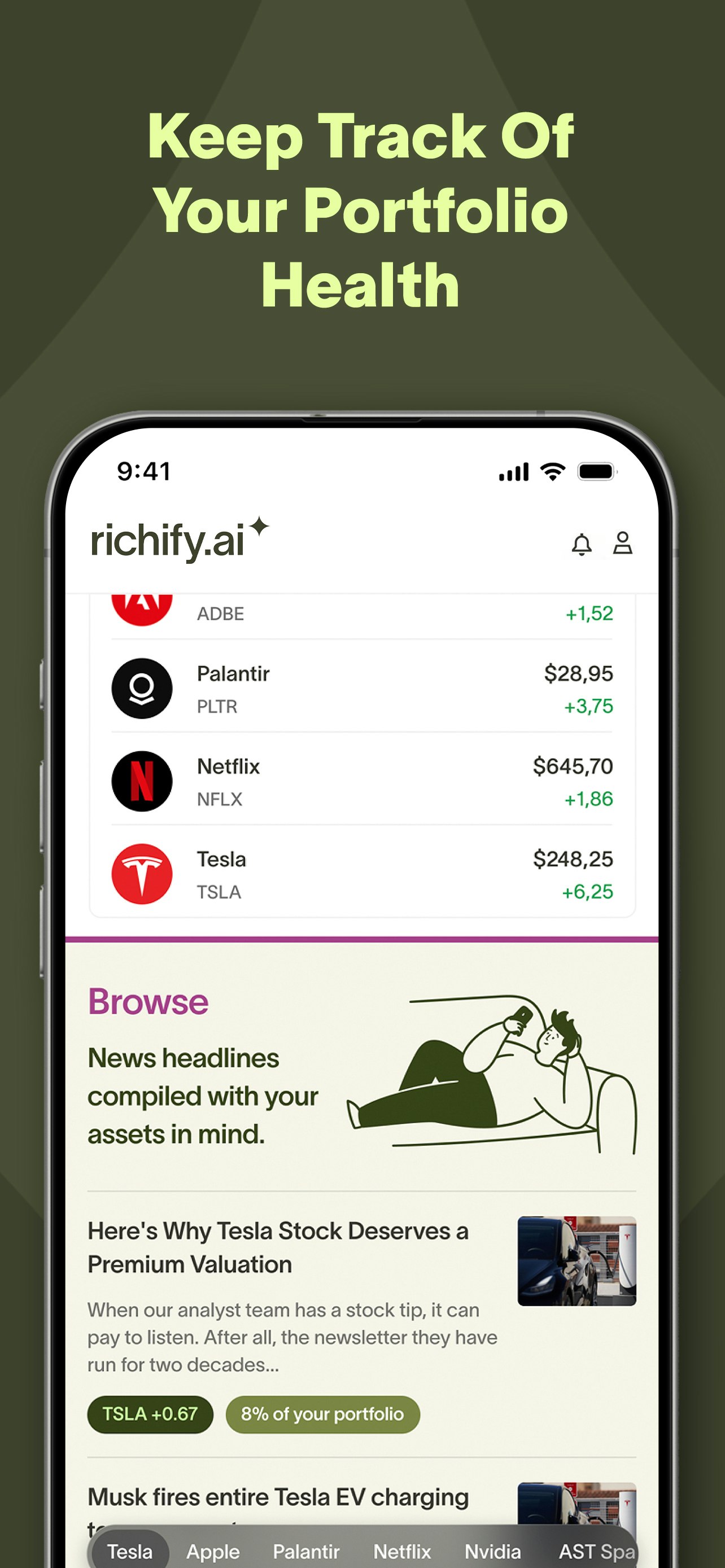 Richify.ai - वित्तीय भलाई - एआई-संचालित वित्तीय अंतर्दृष्टि और शिक्षा मीडिया 4