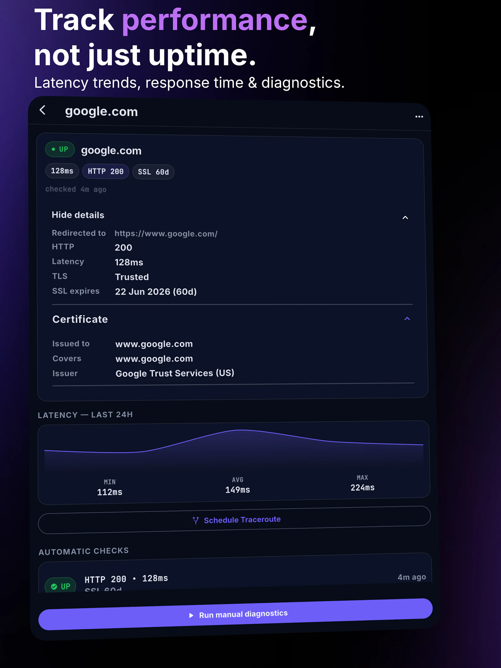 Domain Monitor by SamTech screenshot 2