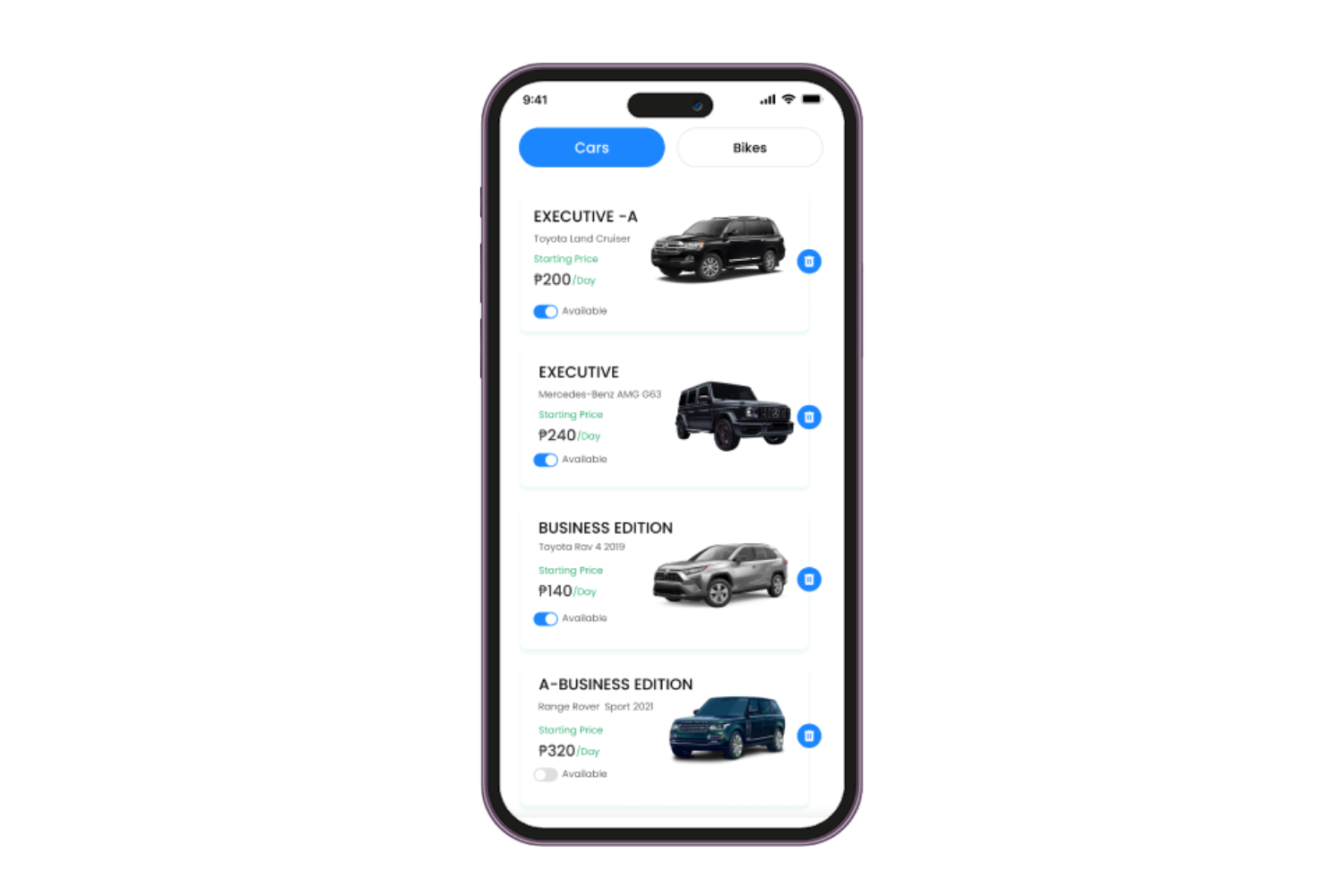 TB Rental - Vehicle Rental Software gallery image